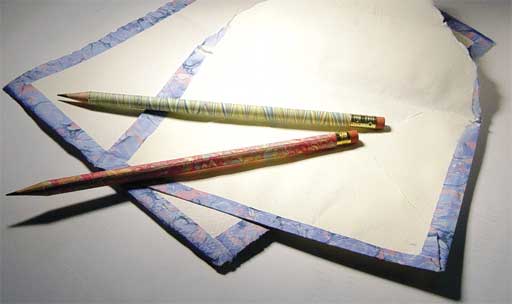 detailed image about product hand marbled writing paper CLL-003