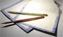 Product hand marbled writing paper CLL-003